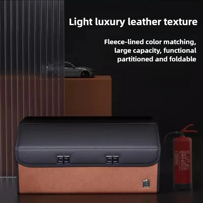 Car Trunk Organizer Foldable Storage Box - Caixa organizadora para o porta-malas do