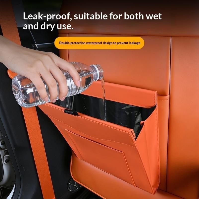 Waterproof Car Trash Can With Lid - Lixeira para carro, à prova d'água,