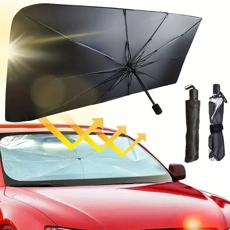 Protetor de Para-brisa de Carr - Car Sunshade Windshield Umbrella Foldable avaliação e preço