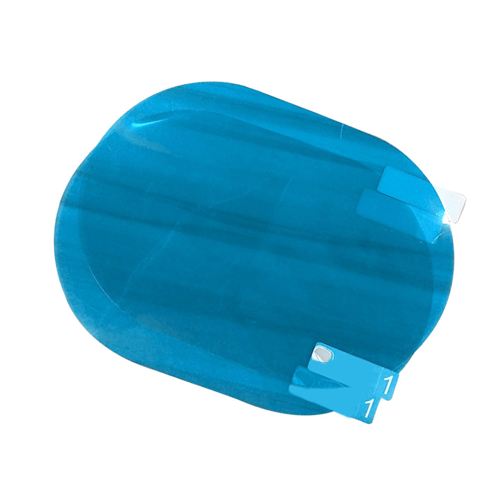 1 par de películas impermeávei - Anti Glare Car Rearview Mirror Film avaliação e preço