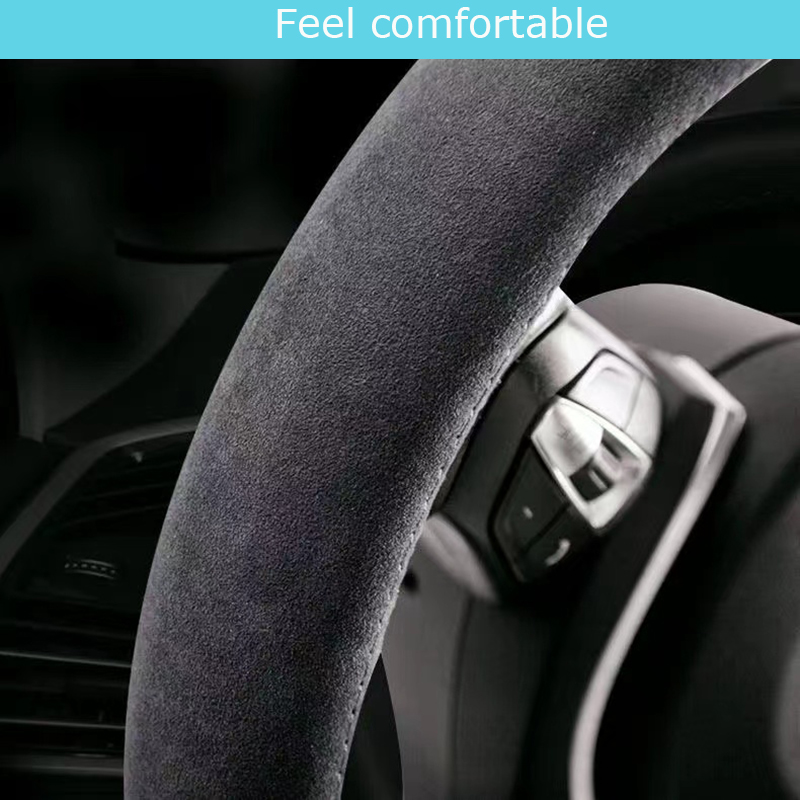 Personalizado costurado à mão  - Car Steering Wheel Cover Anti Slip Breathable avaliação e preço