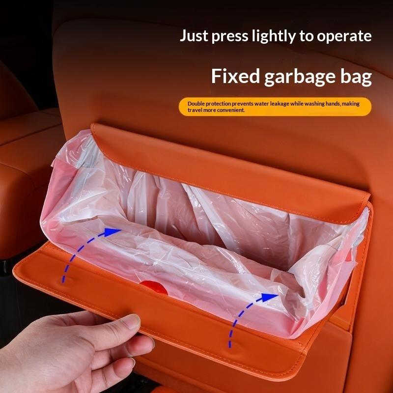 Lixeira para carro, à prova d' - Waterproof Car Trash Can With Lid avaliação e preço
